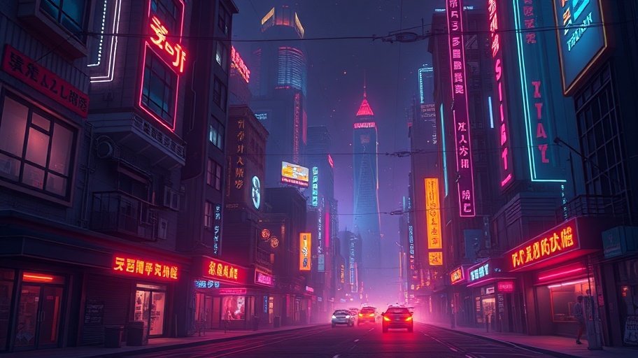 原创动画短片《夜之城》